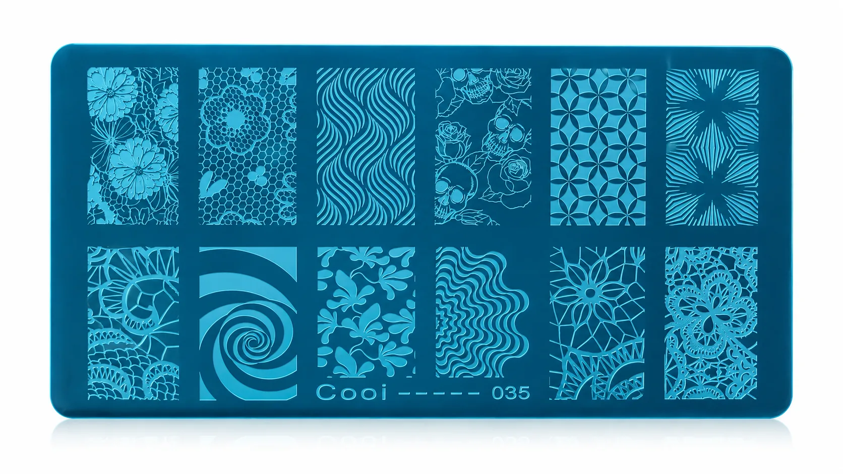 Stamping Nail Art Plate Artistic Mix KADS 035