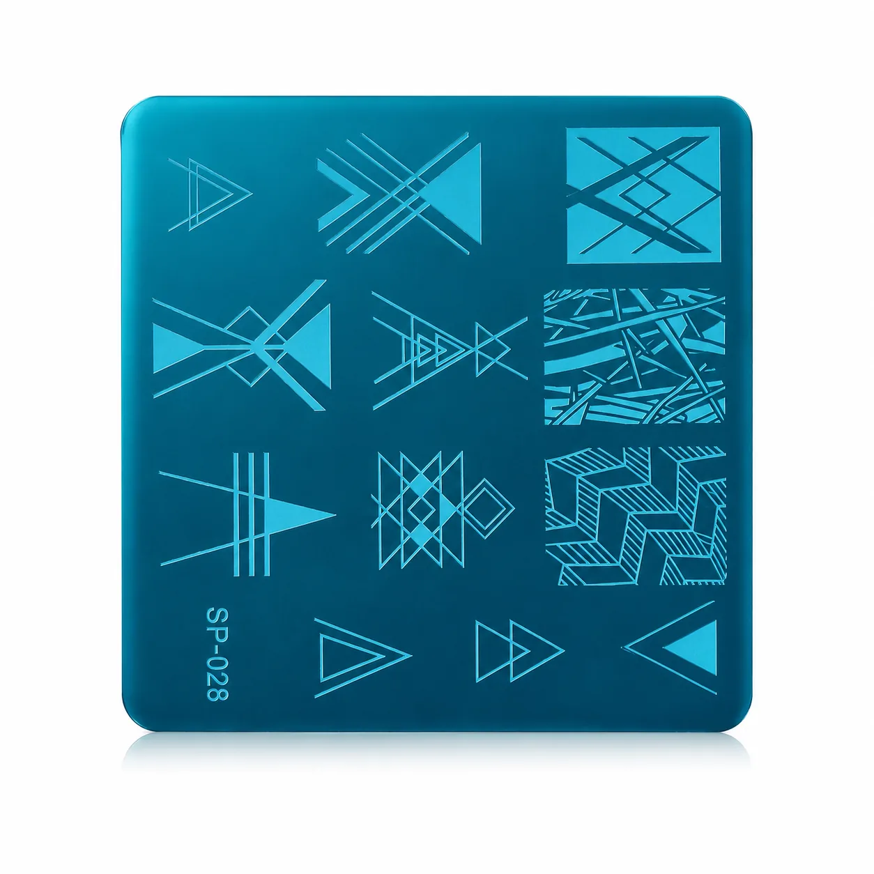 Stamping Nail Art Plate Geometric Art SP-028