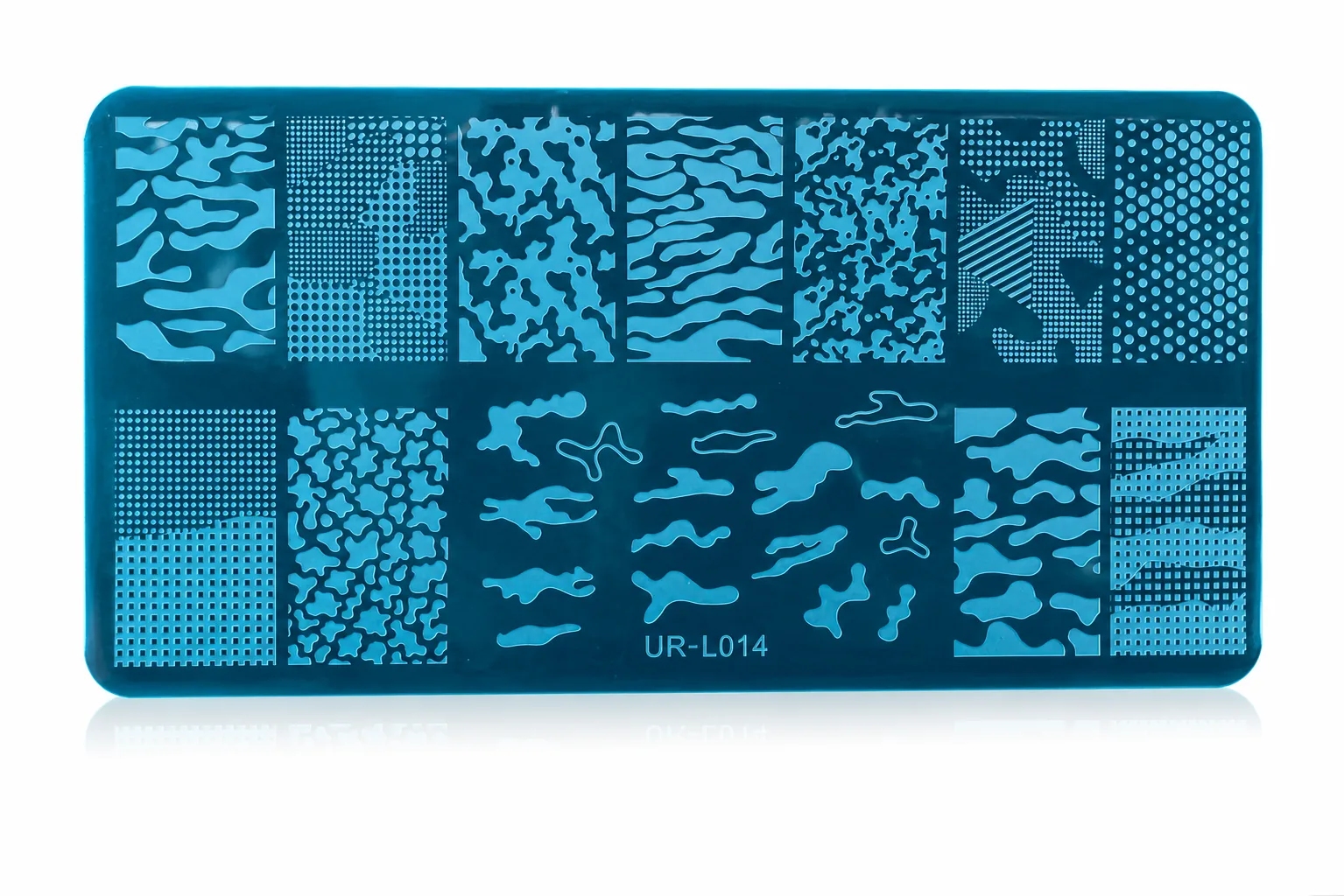 Stamping Nail Art Plate Abstract Patterns UR-L014