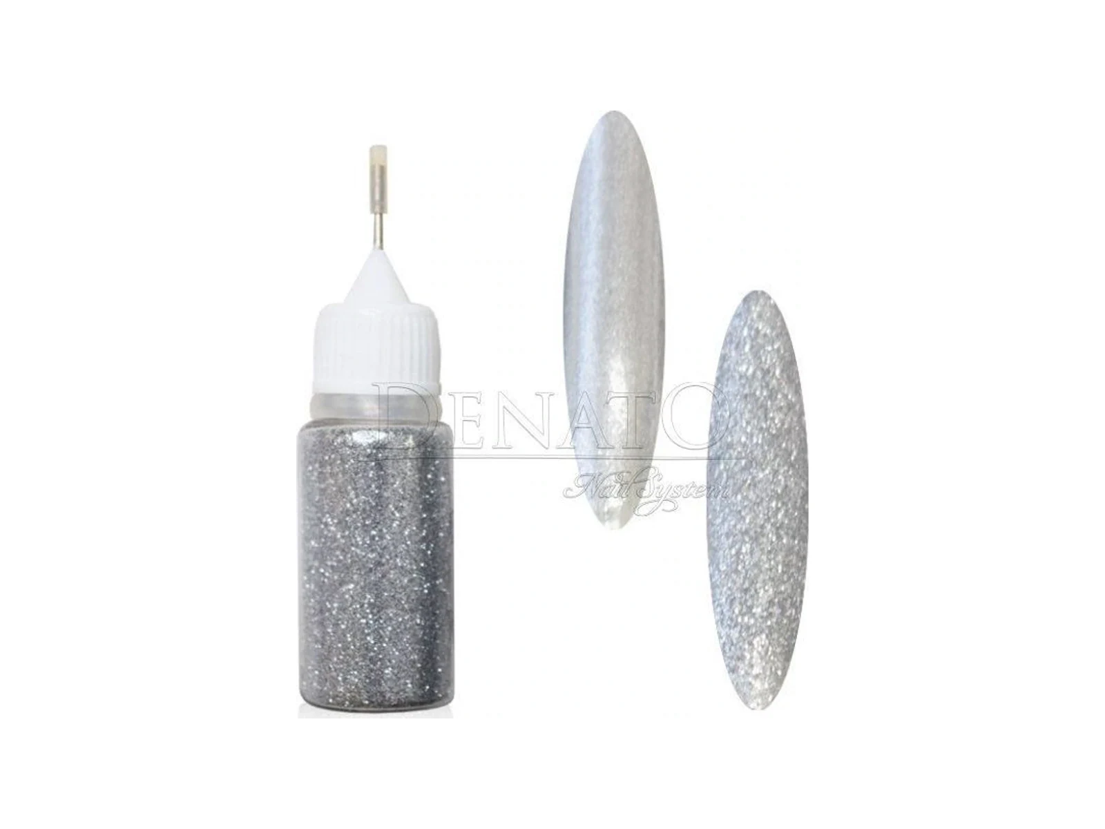Blown Glitter Silver Fine