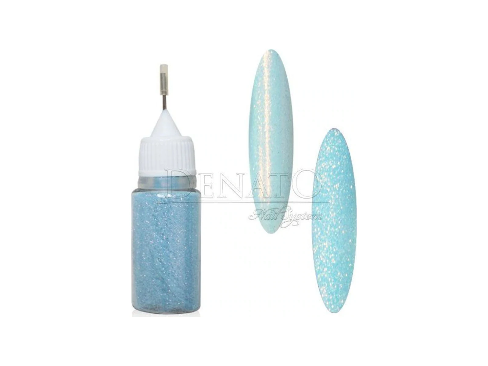 Blown Glitter Light Blue