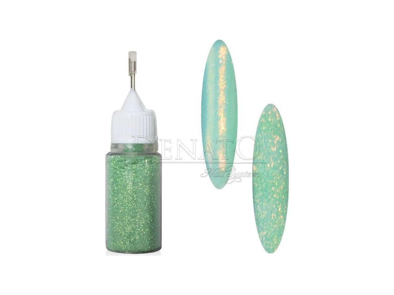 Blown Glitter Light Green