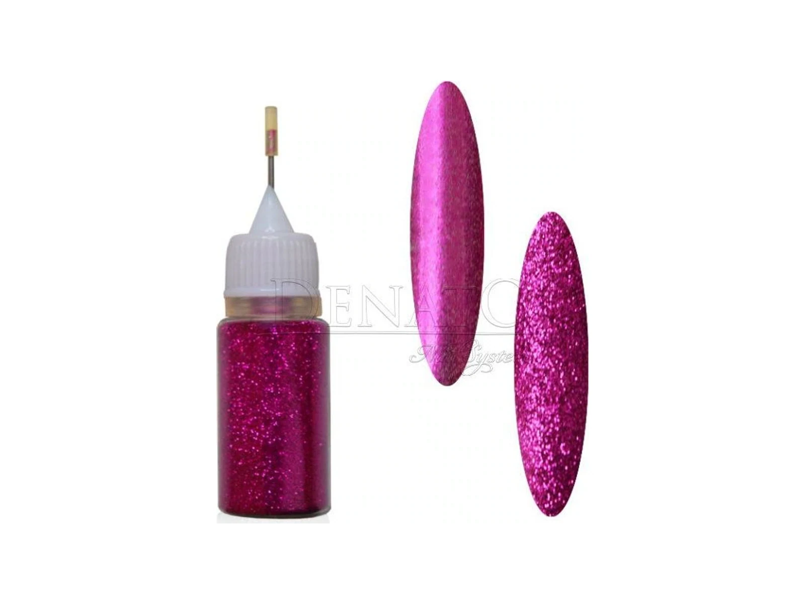 Blown Glitter Summer Night Magenta Shine